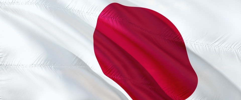 Die japanische Flagge