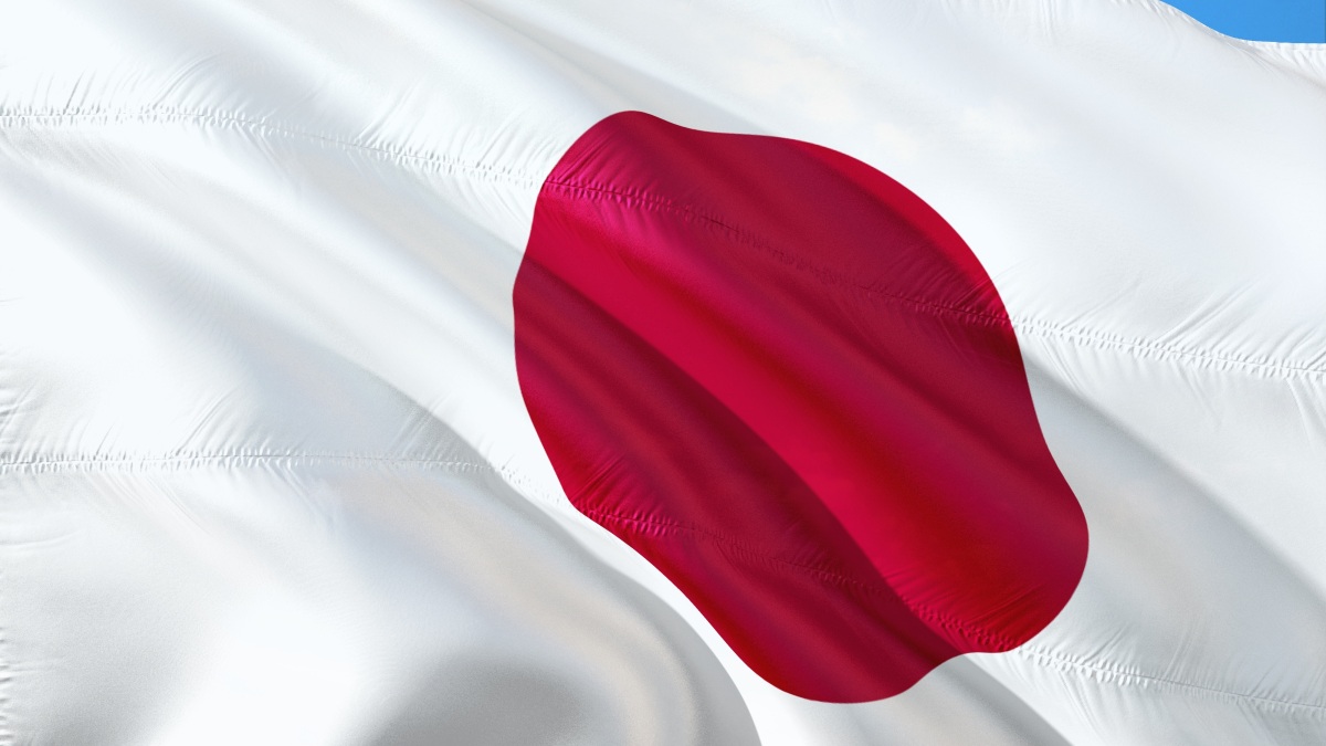 Die japanische Flagge