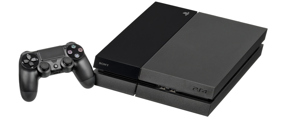 Die PlayStation 4 von Sony.