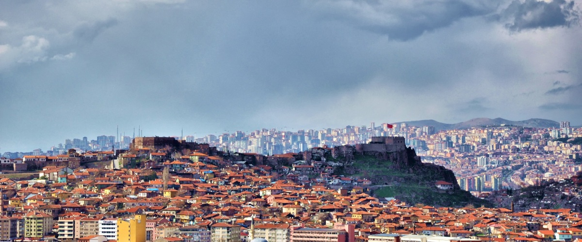 Die türkische Hauptstadt Ankara.