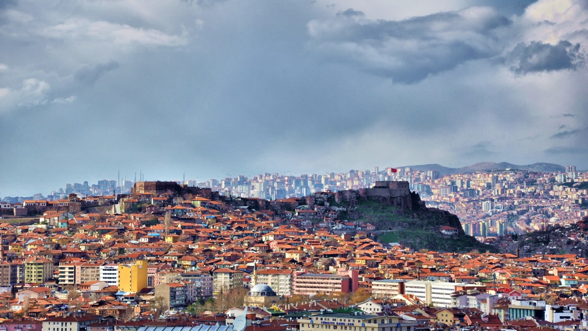 Die türkische Hauptstadt Ankara.