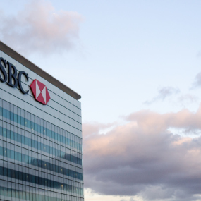 Die Zentrale von HSBC in London.