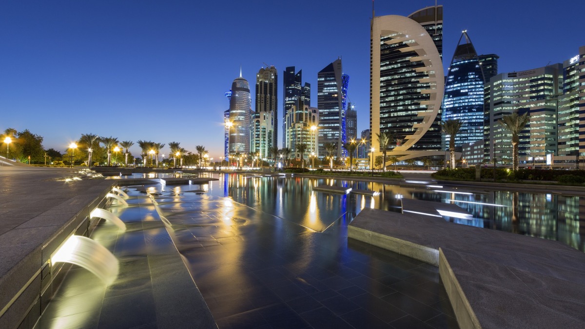 Doha ist die Hauptstadt von Katar.