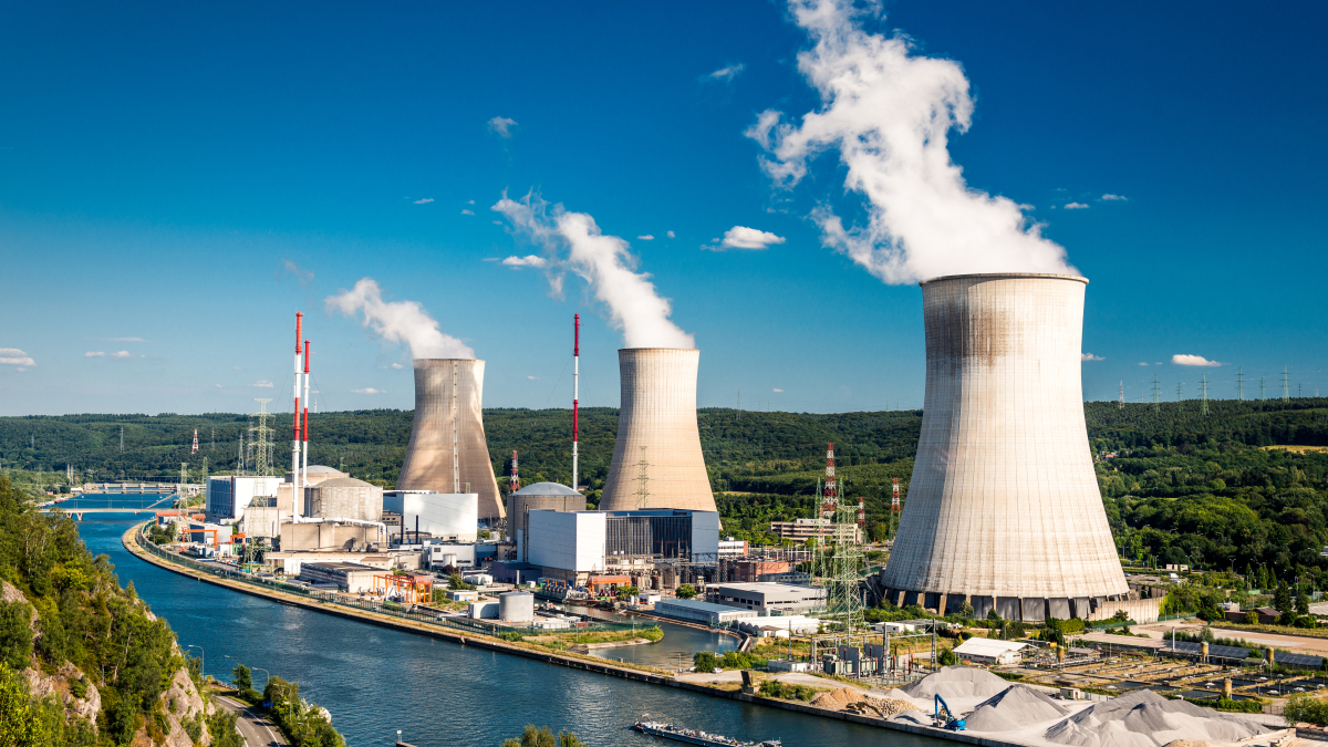 Ein Atomkraftwerk (Symbolbild).