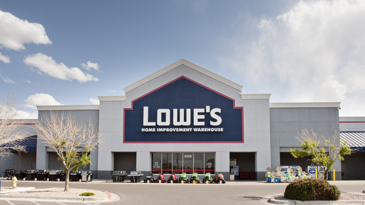 Ein Lowe's-Geschäft in den USA. 