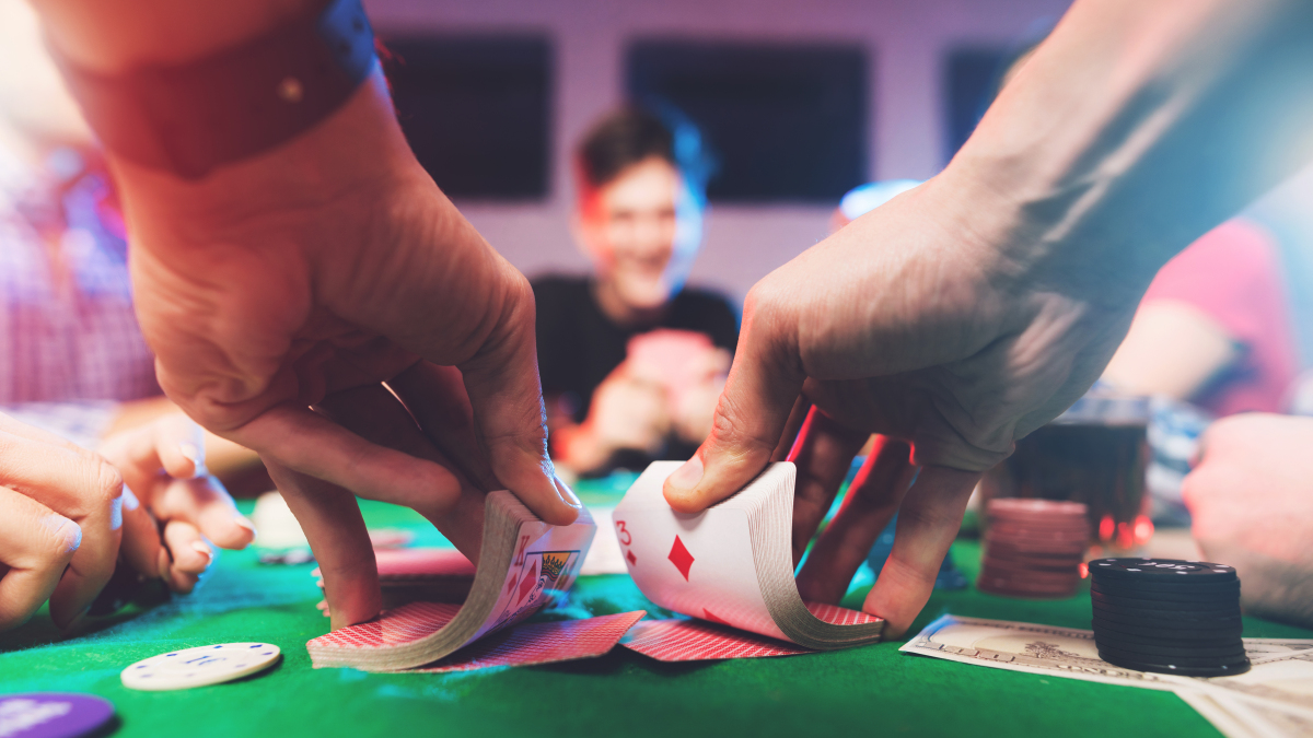 Ein Spieltisch in einem Casino (Symbolbild).