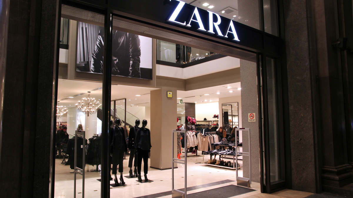 Eine Filiale der Modekette Zara in Spanien.
