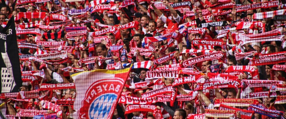 Die Fans des FC Bayern München.