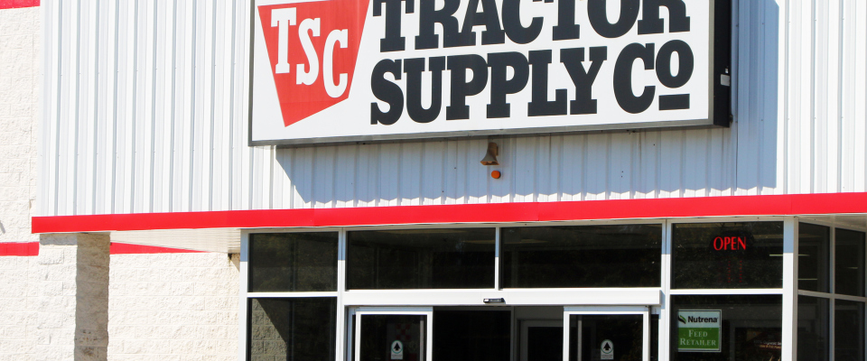 Eine Filiale von Tractor Supply Company in Tennessee, USA.