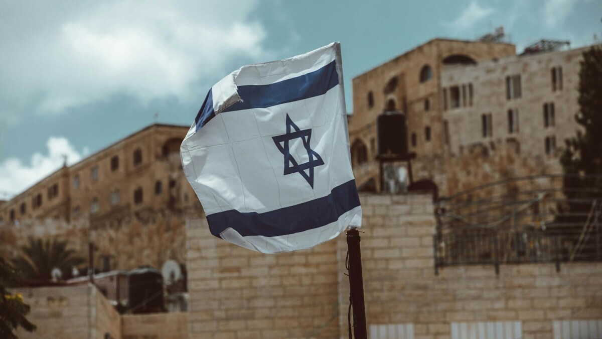 Die israelische Flagge. (Symbolbild)