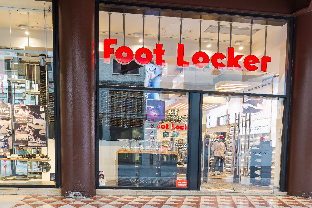 Ein Ladengeschäft von Foot Locker. 