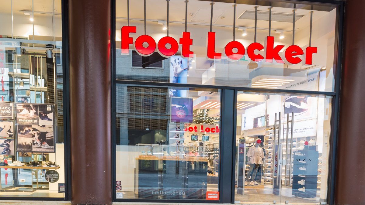 Ein Ladengeschäft von Foot Locker. 