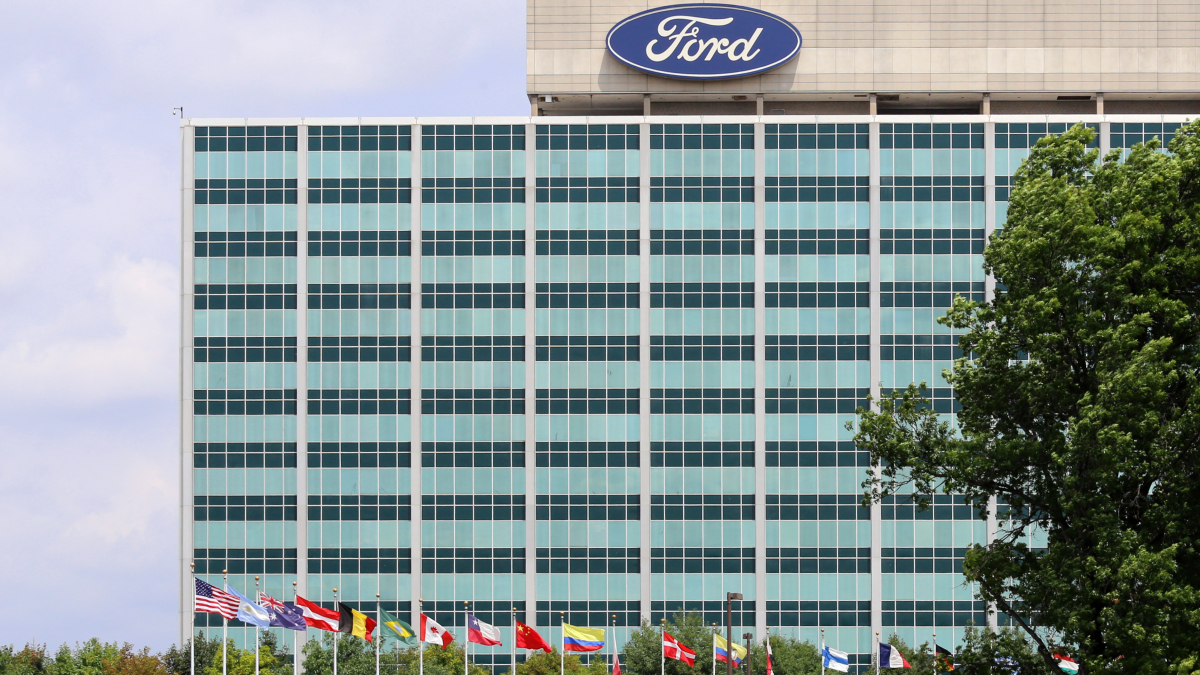 Die Ford Hauptverwaltung in Michigan, USA.