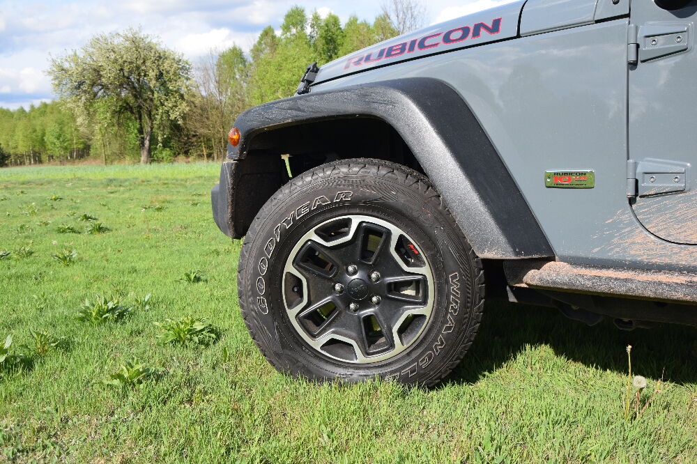 Ein Autoreifen der Marke Goodyear.