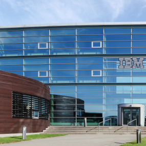 Das IBM-Gebäude in Aarhus, Dänemark.
