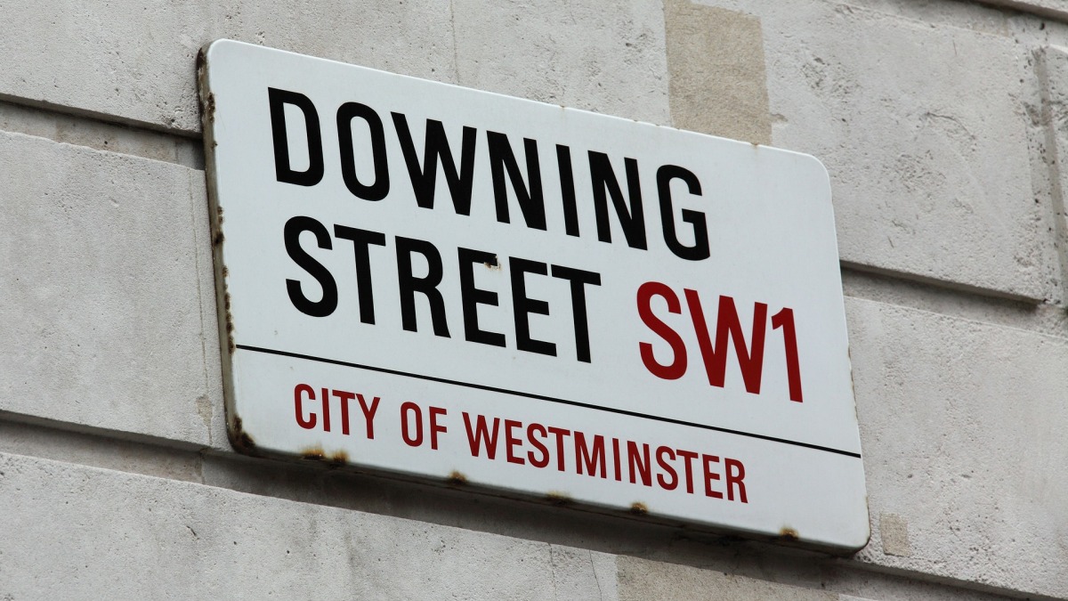 In der Downing Street in London residieren die englischen Premierminister.