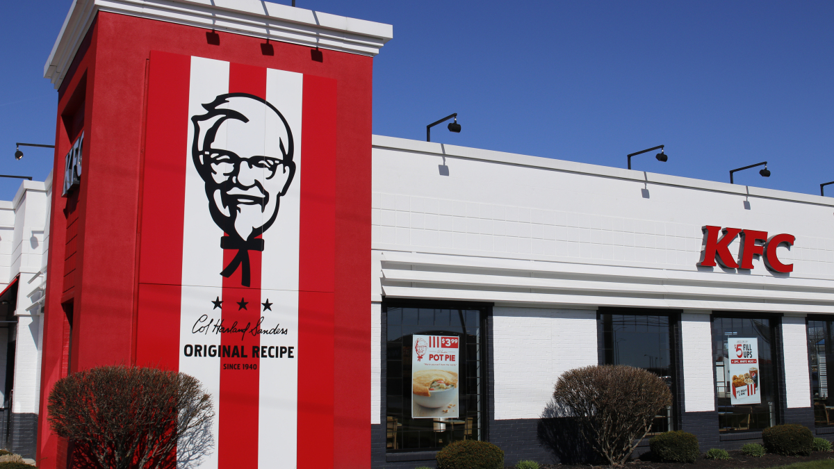Kentucky Fried Chicken (KFC) ist eine Marke von Yum! Brands.