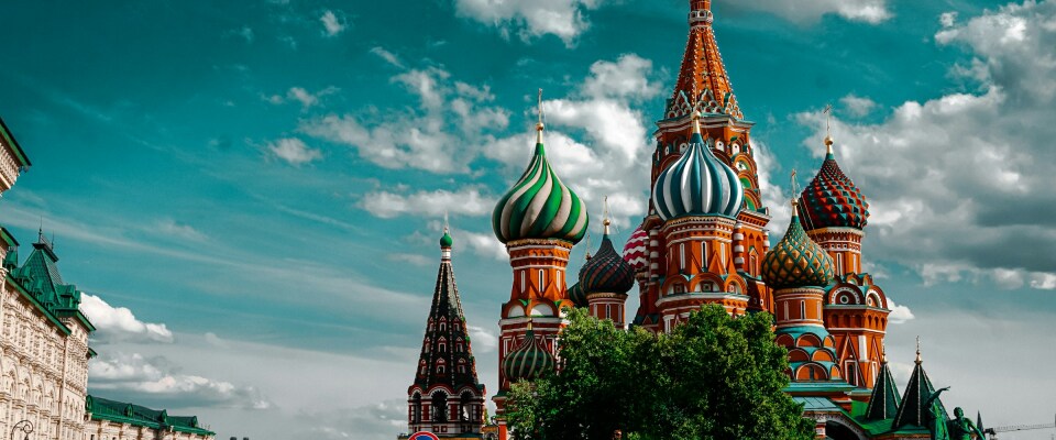 Kuppeln des Moskauer Kremls.