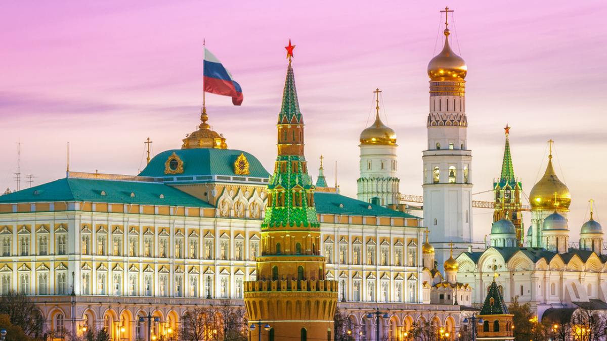 Kuppeln des Moskauer Kremls