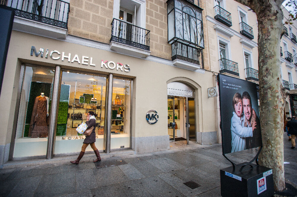 Ein Michael Kors Boutique in Spanien. 