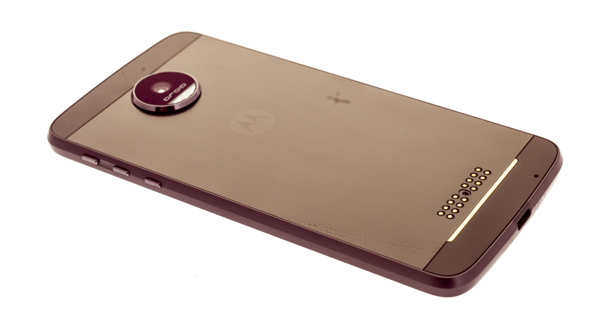 Die Rückseite eines Motorola Moto Z.