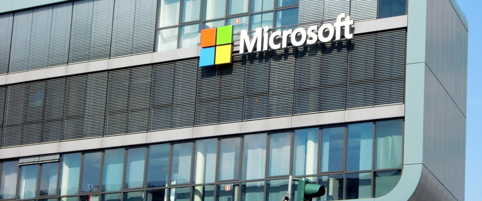 Die Niederlassung von Microsoft.