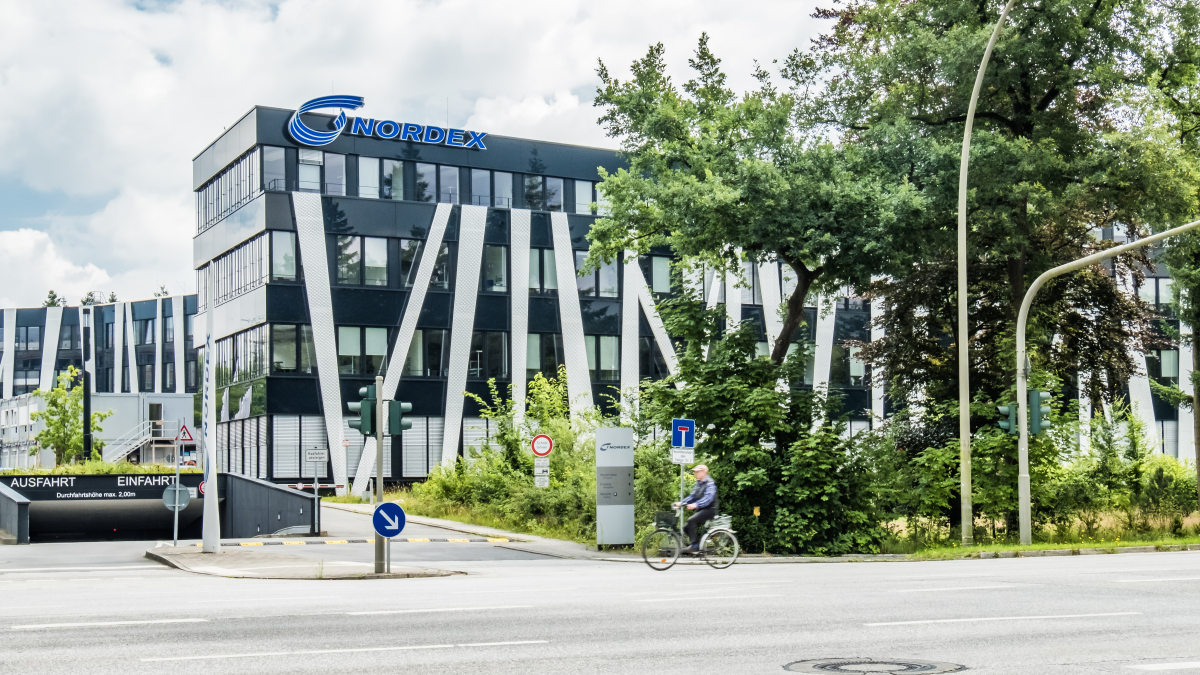 Der Nordex-Hauptsitz in Hamburg.