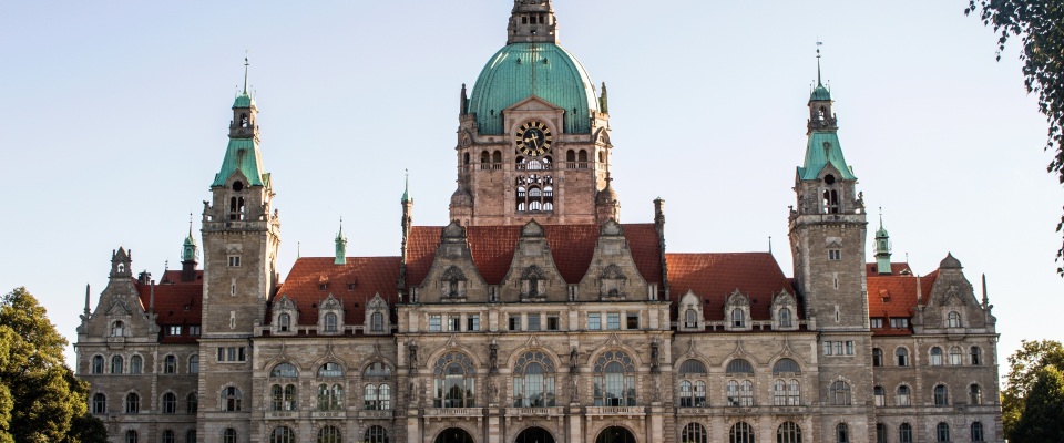 Rathaus von Hannover.