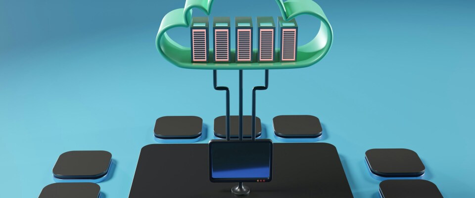 Visuelle Darstellung von Cloud Computing. (Symbolbild)