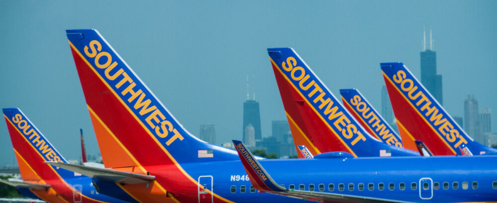 Southwest Airlines ist eine amerikanische Billigflug-Gesellschaft. 