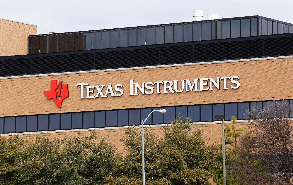 Die Texas Instruments Hauptverwaltung in Dallas, Texas. 