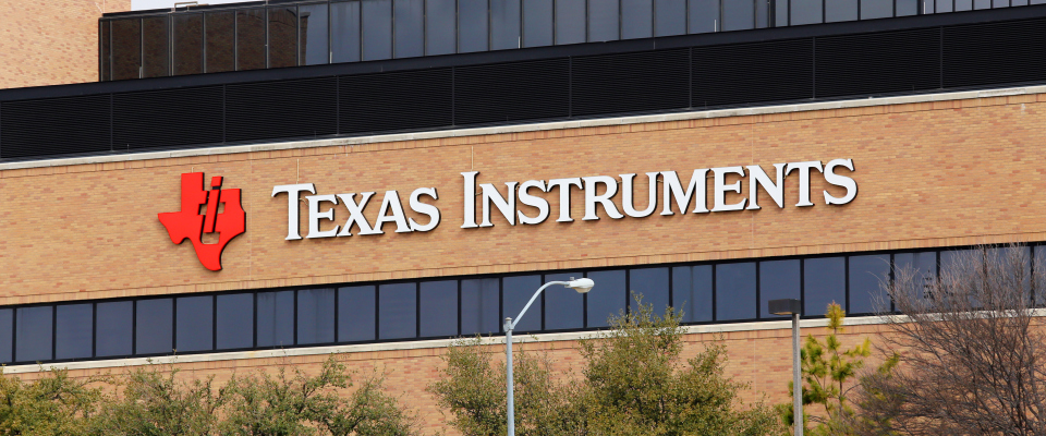 Die Texas Instruments Hauptverwaltung in Dallas, Texas. 