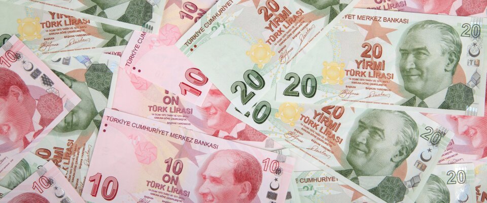 Türkische Lira.