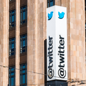 Twitter Hauptsitz in San Francisco