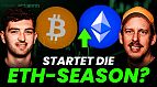 Bitcoin zögert – Ethereum vor Ausbruch!