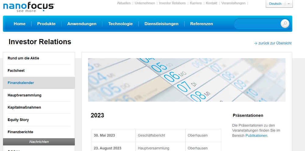 Die neue NanoFokus - nur eine Depotleiche ? 1375001