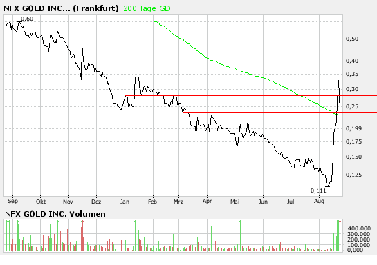 NFX Gold Inc. 116262