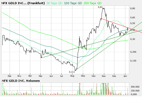 NFX Gold Inc. 140712