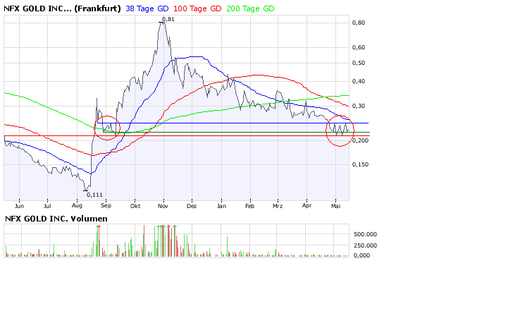 NFX Gold Inc. 163609