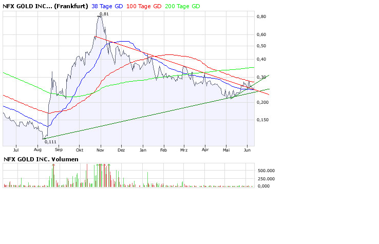 NFX Gold Inc. 168199