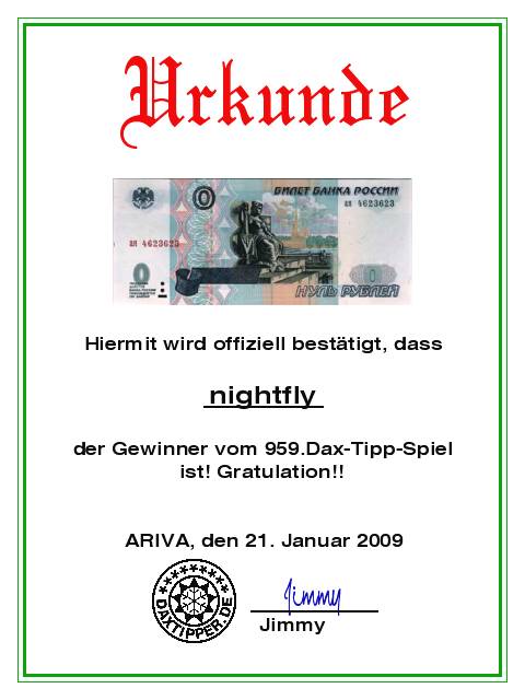 960.DAX Tipp-Spiel,Do,22.01.09, 17.45 Uhr 211837