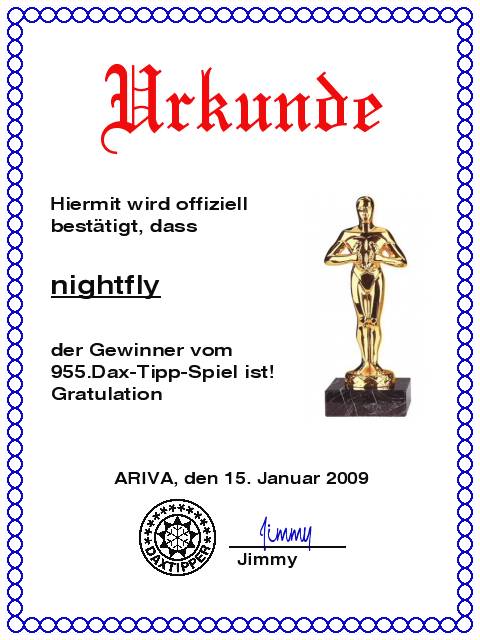 956.DAX Tipp-Spiel, Freitag,16.01.09, 17.45 Uhr 210648