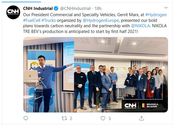 Wasserstoff, Nel, Nikola Motors und H2-Nachrichten 1165407