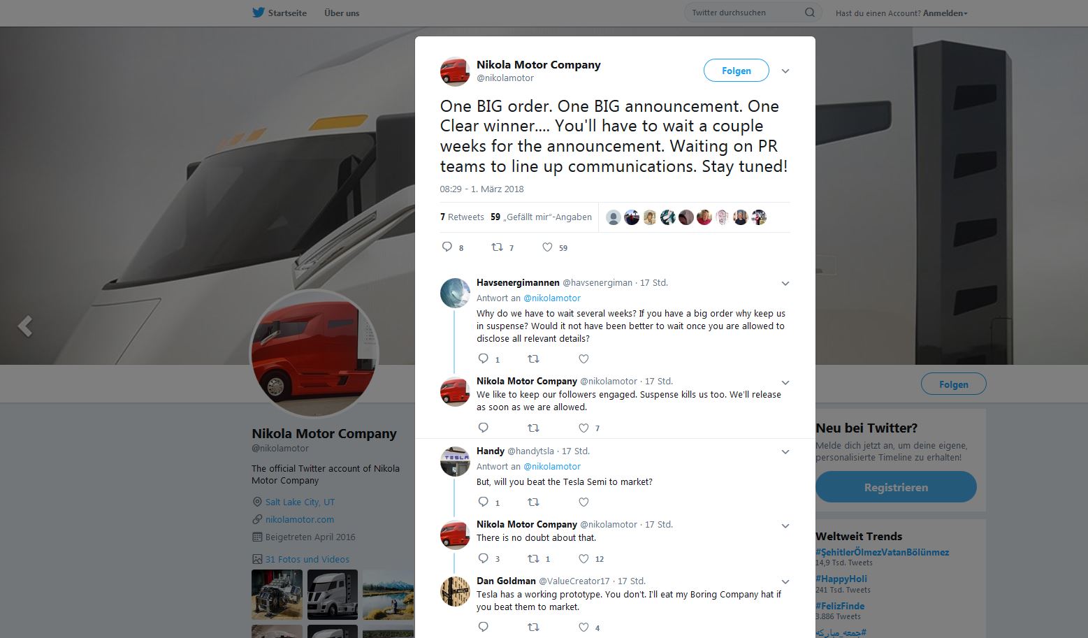 Mobilität 2020 von Tesla bis Ballard BEV + H2 1043275