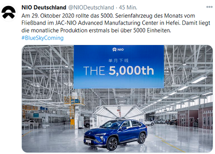 Überrollt NIO bald Tesla? 1209776