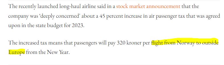 Norwegian Air Shuttle ASA 1350035