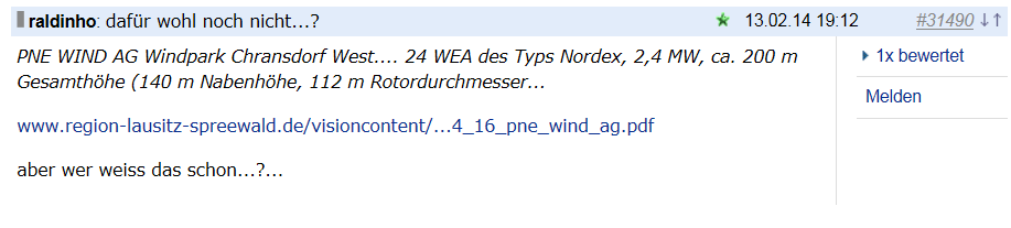 Nordex vor einer Neubewertung 758319