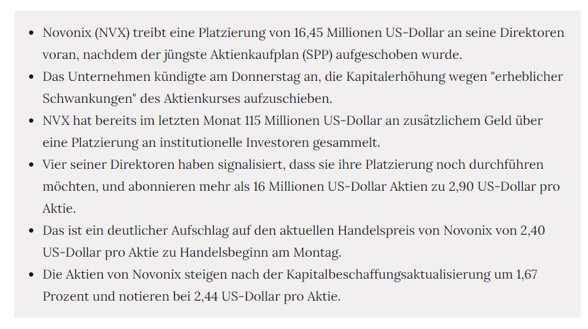 Novonix - Phönix aus der Kohle? 1237974