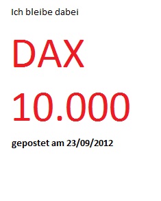 Warum der DAX auf 15.000 Punkte steigen wird 539177