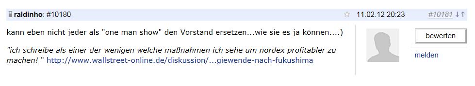 Norde Pro und Kontra 501279